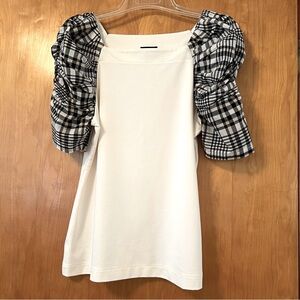 Ann Taylor Puff Sleeve Blouse